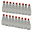 120 Bisnagas 750ml / 1Kg Cristal Pet Para Embalar Mel - Tampa Laranja - Imagem 1