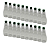 60 Bisnagas 750ml / 1Kg Cristal Pet Para Embalar Mel - Tampa Verde - Imagem 1