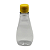 125 Bisnagas 190ml / 280g Cristal Pet Para Embalar Mel - Tampa Amarela - Imagem 2