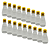 250 Bisnagas 150ml / 210g Cristal Pet Para Embalar Mel - Tampa Amarela - Imagem 1