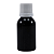 Frasco Plástico Âmbar com Gotejador e Tampa com Lacre – 30ml - Imagem 1