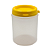 42 Potes Plásticos 250ml / 350g com Tampa Lacre – Para Embalagem de Mel - Imagem 2