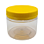 24 Potes 350ml / 500g Transparente com Tampa Rosca e Lacre – Para Embalagem de Mel - Imagem 2