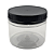 24 Potes 350ml / 500g Transparente com Tampa Rosca e Lacre Preta – Para Embalagem de Mel - Imagem 2