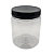 20 Potes 700ml / 1kg Transparente com Tampa Rosca e Lacre Preta – Para Embalagem de Mel - Imagem 2