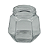20 Potes de Vidro Sextavado 230ml com Tampa Cobre – Ideal para Mel e Conservas - Imagem 4