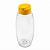 Bisnaga De Plástico 355ml / 500g Invertida Para Embalar Mel - Tampa Amarela - Imagem 1