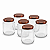 24 Potes de Vidro Belém 240ml com Tampa Cobre – Ideal para Mel, Geleias e Doces - Imagem 1