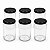 24 Potes de Vidro Andino 360ml com Tampa Preta – Ideal para Mel, Geleias e Doces - Imagem 1