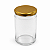 24 Potes de Vidro Andino 360ml com Tampa Dourada – Ideal para Mel, Geleias e Doces - Imagem 2