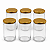 24 Potes de Vidro Andino 360ml com Tampa Dourada – Ideal para Mel, Geleias e Doces - Imagem 1