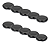10 Tampas Metálicas Rosca 63mm – Cor Preta – Para Potes de Vidro Tipo Conserva - Imagem 1