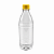 55 Garrafas 500 / 575 ml PET Cristal com Tampa Rosca e Lacre – Tampa Amarela - Imagem 2