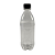 55 Garrafas 500 / 575 ml PET Cristal com Tampa Rosca e Lacre – Tampa Preta - Imagem 2