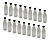 55 Garrafas 500 / 575 ml PET Cristal com Tampa Rosca e Lacre – Tampa Preta - Imagem 1