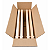 Caixa Isca de Papelão com Suporte para Quadros de Ninho – Padrão Langstroth - Imagem 4