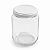 24 Potes de Vidro Belém 240ml com Tampa Branca – Ideal para Mel, Geleias e Doces - Imagem 2
