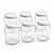 24 Potes de Vidro Belém 240ml com Tampa Branca – Ideal para Mel, Geleias e Doces - Imagem 1