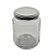24 Potes de Vidro Belém 240ml com Tampa Branca – Ideal para Mel, Geleias e Doces - Imagem 2