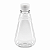 Bisnaga 250 ml / 350 g Transparente Shortneck de PET para Embalar Mel – Tampa Branca - Imagem 1