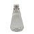 Bisnaga 250 ml / 350 g Transparente Shortneck de PET para Embalar Mel – Tampa Branca - Imagem 1