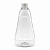 Bisnaga 720ml / 1kg Transparente Shortneck De Pet Para Embalar Mel - Tampa Branca - Imagem 1