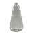 Bisnaga 720ml / 1kg Transparente Shortneck De Pet Para Embalar Mel - Tampa Branca - Imagem 2