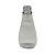 Bisnaga 190ml / 280g Cristal Pet Para Embalar Mel - Tampa Branca - Imagem 2