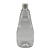 Bisnaga 750ml / 1Kg Cristal Pet Para Embalar Mel - Tampa Branca - Imagem 1