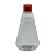 Bisnaga 360ml / 500g Transparente Shortneck De Pet Para Embalar Mel - Tampa Laranja - Imagem 1