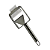Garfo Desoperculador Invertido Duplo de Inox Cabo de Inox - Standart - Imagem 3