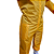 Macacão Para Apicultura de Nylon Ventilado com Máscara Fixa – Modelo 0120NF Amarelo - Imagem 4