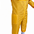 Macacão Para Apicultura de Nylon Ventilado com Máscara Fixa – Modelo 0120NF Amarelo - Imagem 4