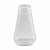 Bisnaga 210ml / 280g Fosca com Estampa de Favo – Tampa Batoque Amarela - Imagem 2