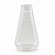 Bisnaga 360ml / 500g Fosca com Estampa de Favo – Tampa Batoque Amarela - Imagem 2