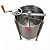 Centrífuga Manual Inox 304 para 16 Quadros De Melgueira e 4 de Ninho Langstroth - Imagem 3