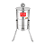 Centrífuga Extratora de Mel Manual 8 Quadros Aço Inox 304 - Imagem 1