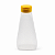 Bisnaga 350ml 500g Para Mel Fosca Com Tampa Amarela Kit 10, 50, 100 e 200 Un - Imagem 1