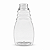 Bisnaga Transparente 180ml 250g Para Mel Com Tampa Amarela Kit 10, 50, 150 e 360 Un - Imagem 2