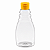 Bisnaga Transparente 355ml 500g Para Mel Com Tampa Amarela Kit 10, 50, 100 e 192 Un - Imagem 1