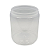 Pote 680ml 1Kg Transparente Com Tampa Lacre Amarela Para Mel - Kit 10, 25, 50 e 105 Un - Imagem 2