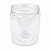 Pote 700ml 1Kg Transparente Com Tampa Rosca e Lacre Preta Para Mel - Kit 10, 25, 50 e 105 Un - Imagem 2