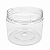 Pote 350ml 500g Transparente Com Tampa Rosca e Lacre Preta Para Mel - Kit 10, 50, 100 e 192 Un - Imagem 2