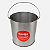 Balde Coletor de Mel Inox 304 – 18 Litros / 25kg - Imagem 1
