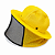 Macacão Para Apicultura 100% Antiferroadas De Malha Livre Camada Dupla - Amarelo - Imagem 4