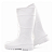 Bota PVC Baspan Branca Cano Longo - Imagem 1