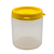 216 Potes Plásticos 370ml / 500g com Tampa Lacre – Para Embalagem de Mel - Imagem 2