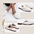 SAPATILHA MULE CROCO BRANCO TAM 36 - Imagem 2