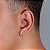 Par De Brinco Pedra Zircônia (6mm) Prata 925 BRIP002 - Imagem 1