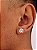 Par De Brinco Pedra Zircônia (8mm) Prata 925 BRIP001 - Imagem 2